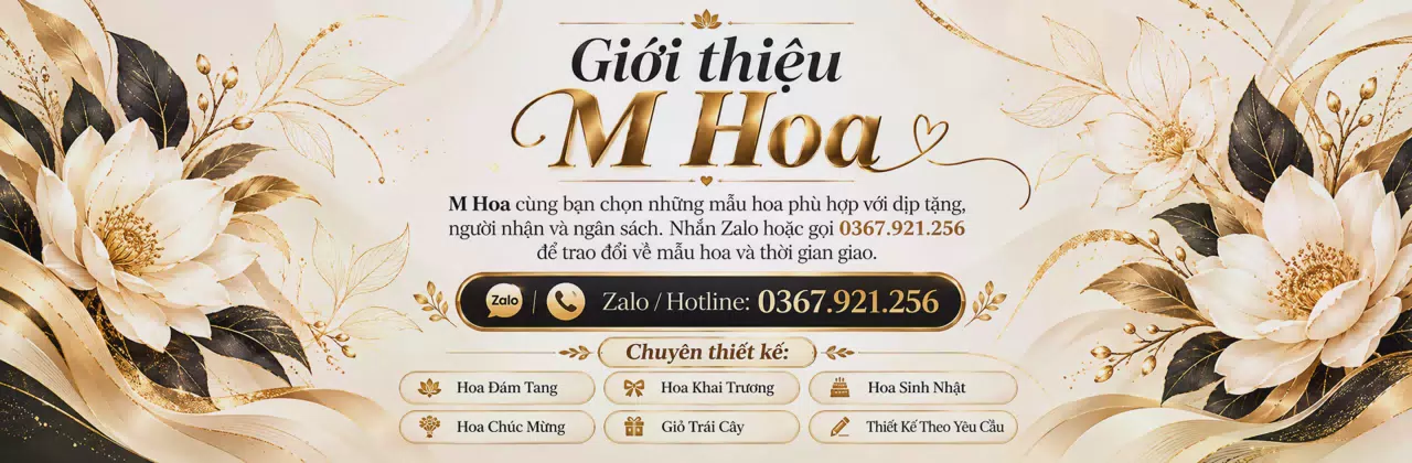 Ảnh bìa Shop hoa tươi Xã Long Thạnh An Giang - Gửi sự quan tâm qua từng món hoa